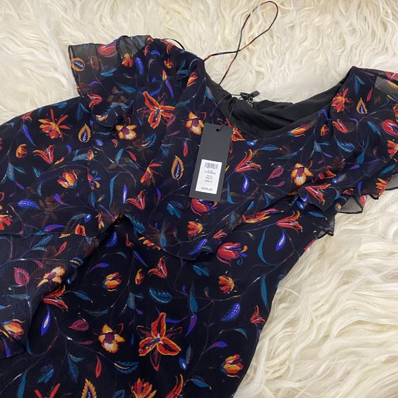 RACHEL ZOE Silk Midi Length Dress - Picture 9 of 9